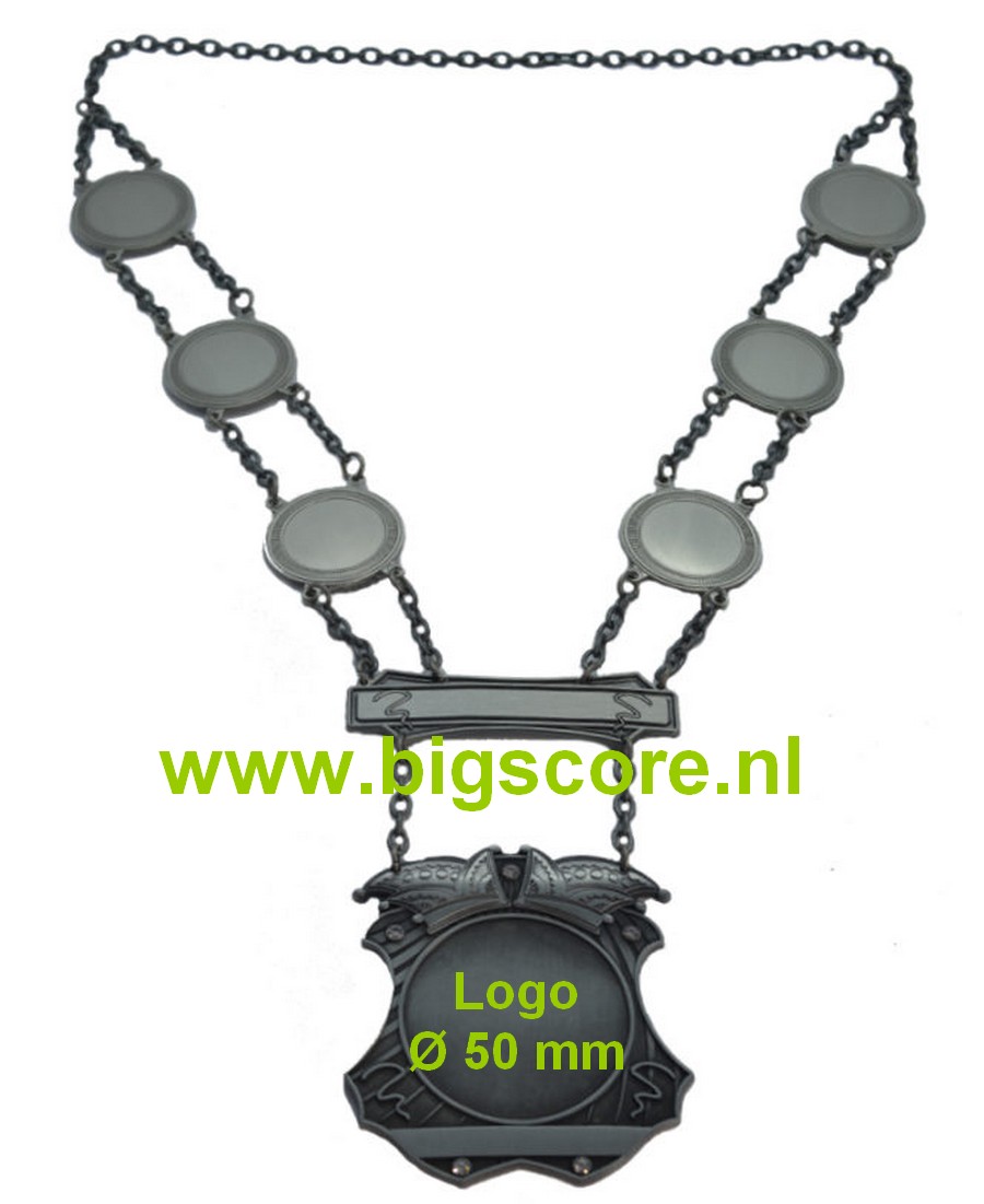 63 Prinsenketting standaard in 3 kleuren